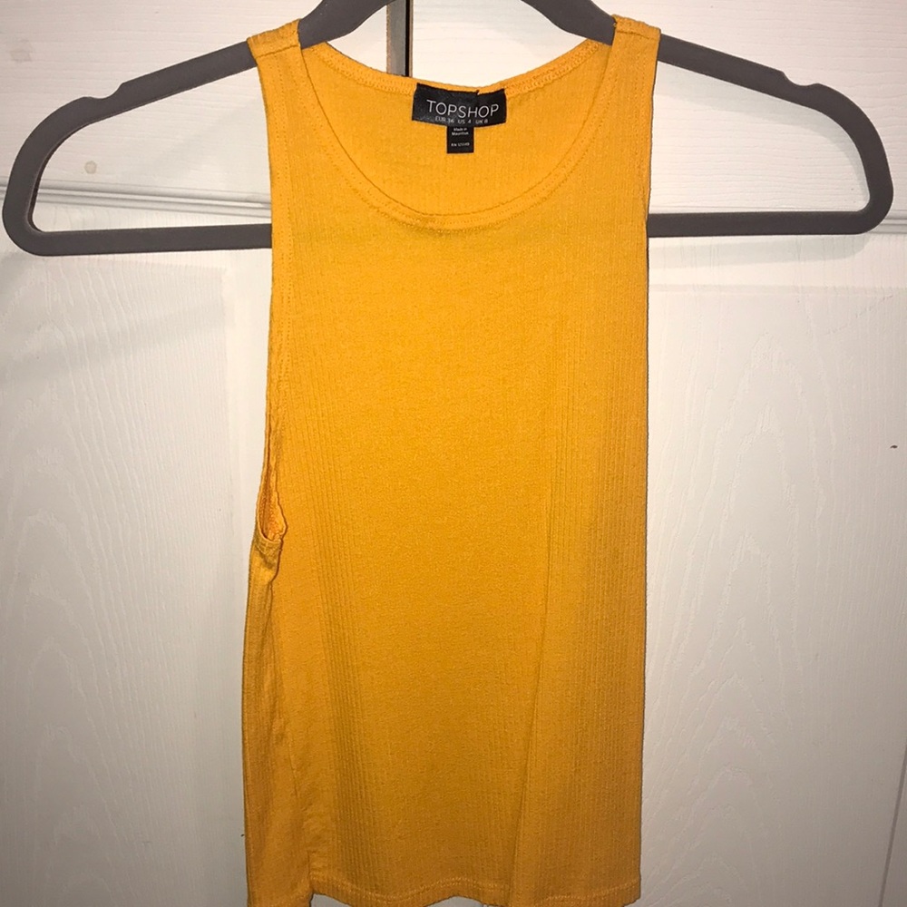 Tangerine top shop tank top